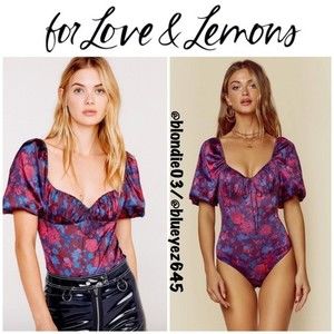 For Love & Lemons Pixie Bodysuit XS